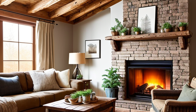 Rustic Elegance: Simple Decor Ideas for a Cozy Home