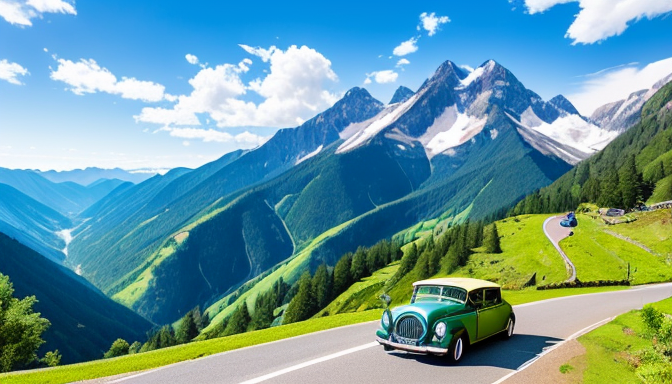Majestic Mountain Passes